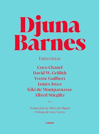 Entrevistas - Djuna Barnes
