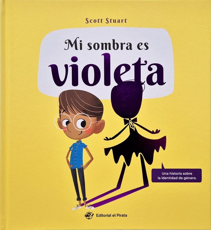 Mi sombra es violeta