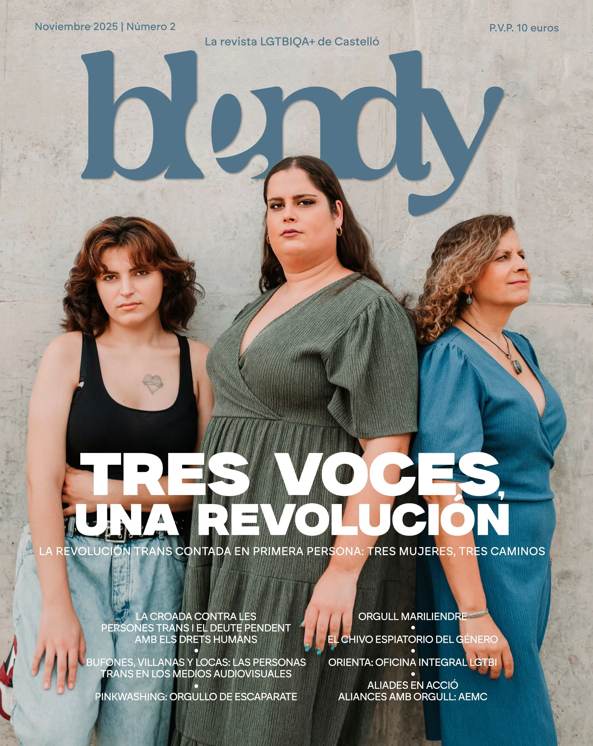 Revista Blendy. Tres voces, una revolución